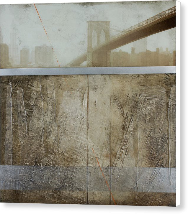 Brooklyn  Fog - Canvas Print - SEVENART STUDIO