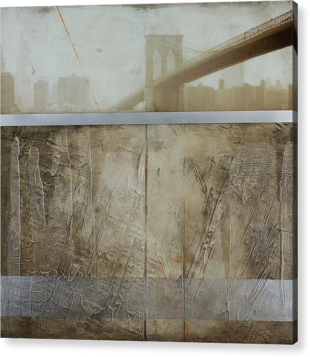 Brooklyn  Fog - Acrylic Print - SEVENART STUDIO