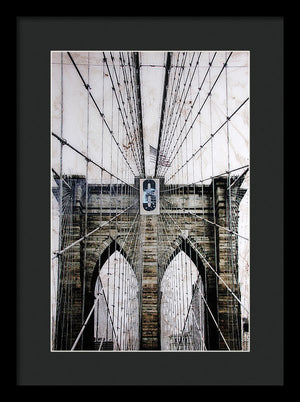 Brooklynn Cables - Framed Print - SEVENART STUDIO