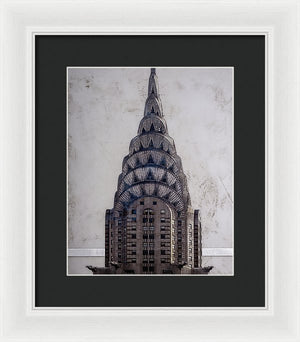 Chrysler Building - Framed Print - SEVENART STUDIO