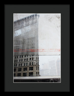 Perect Timimg Flatiron - Framed Print - SEVENART STUDIO