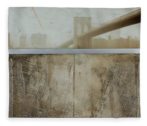 Brooklyn  Fog - Blanket - SEVENART STUDIO