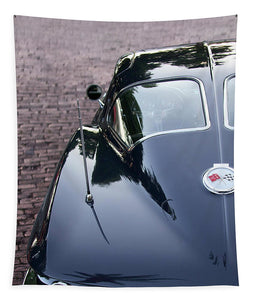 63 Split Window Corvette Tapestry - SEVENART STUDIO