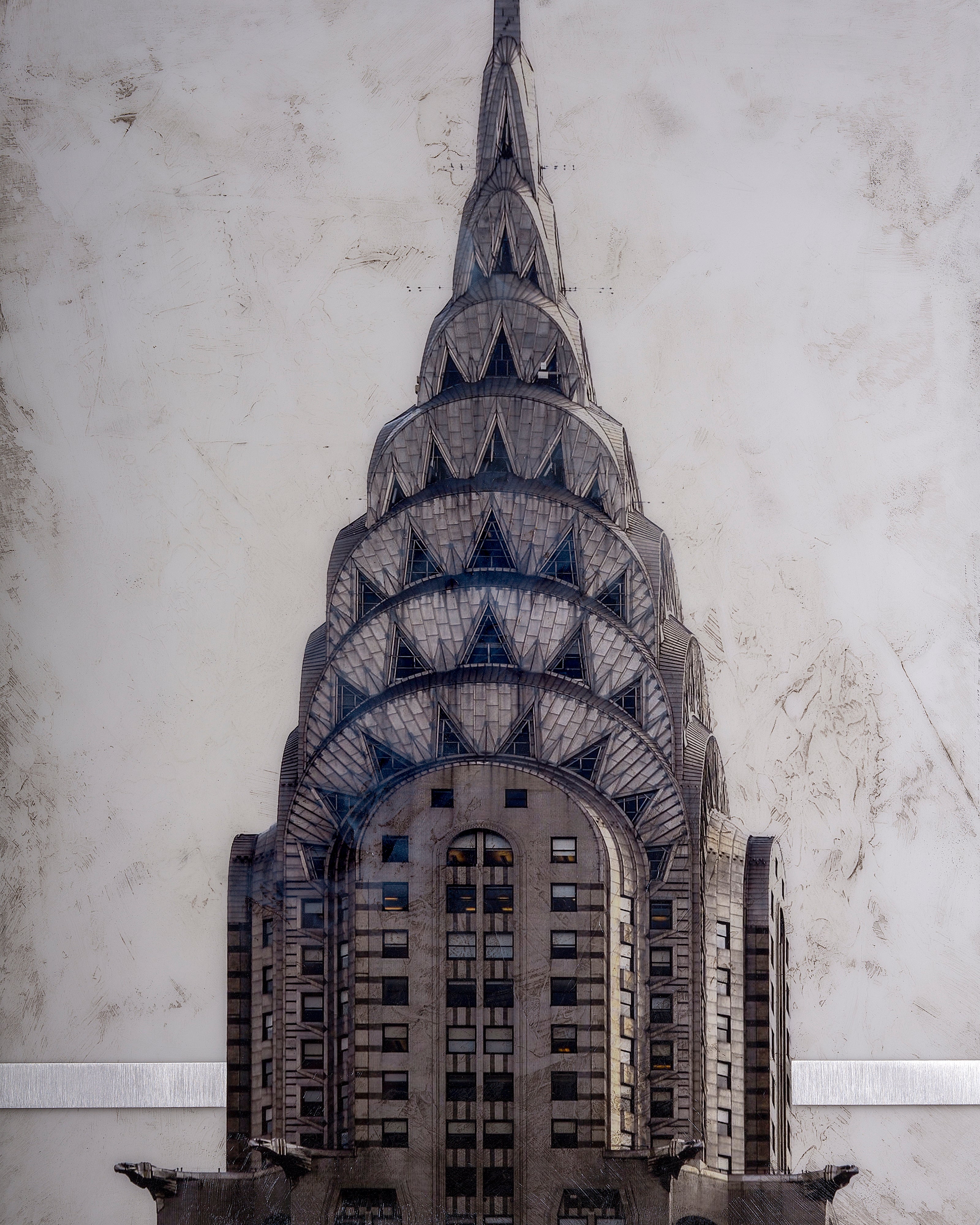 Chrysler Building Original Limited Edition Painting - SEVENART STUDIO