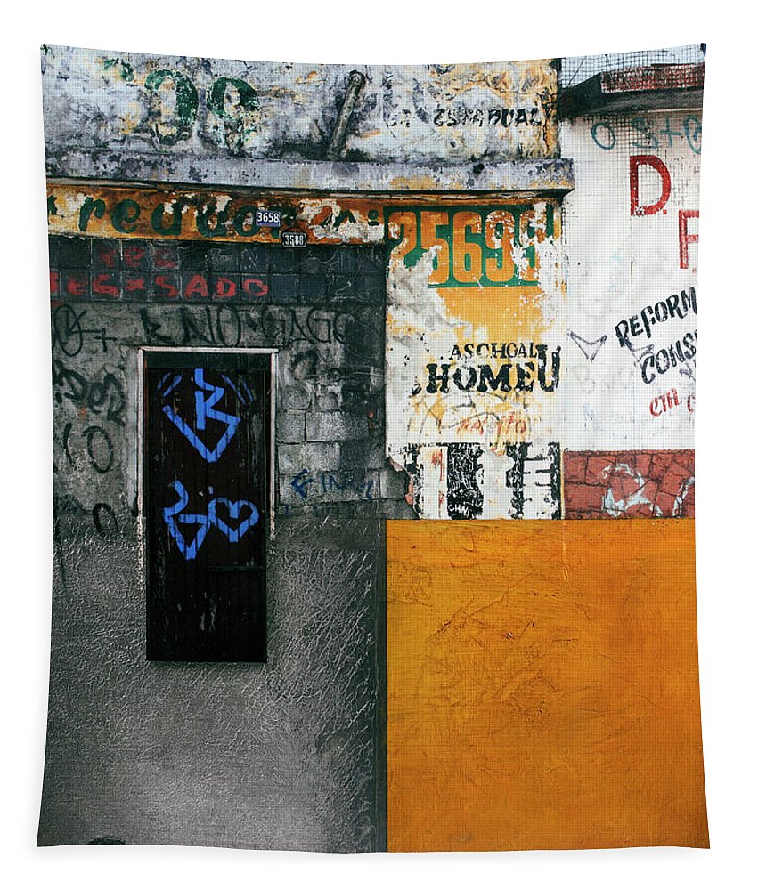 Brazil Graffit B - Tapestry - SEVENART STUDIO