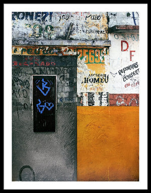 Brazil Graffit B - Framed Print - SEVENART STUDIO