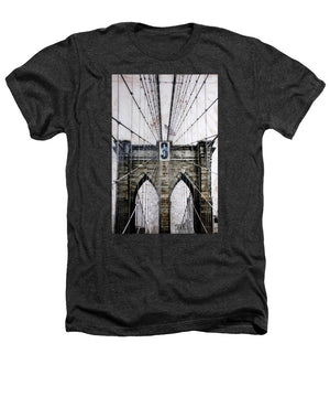 Brooklynn Cables - Heathers T-Shirt - SEVENART STUDIO