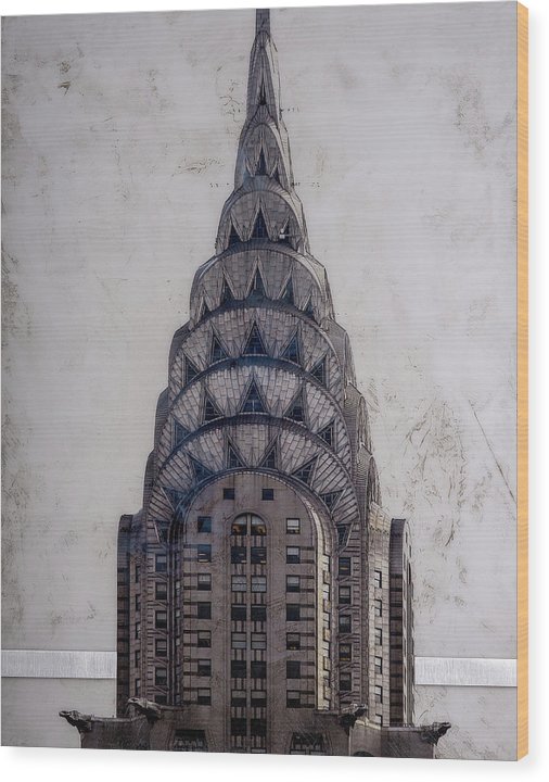 Chrysler Building - Wood Print - SEVENART STUDIO