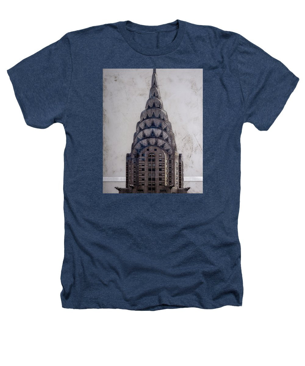 Chrysler Building - Heathers T-Shirt - SEVENART STUDIO