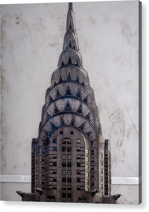 Chrysler Building - Acrylic Print - SEVENART STUDIO