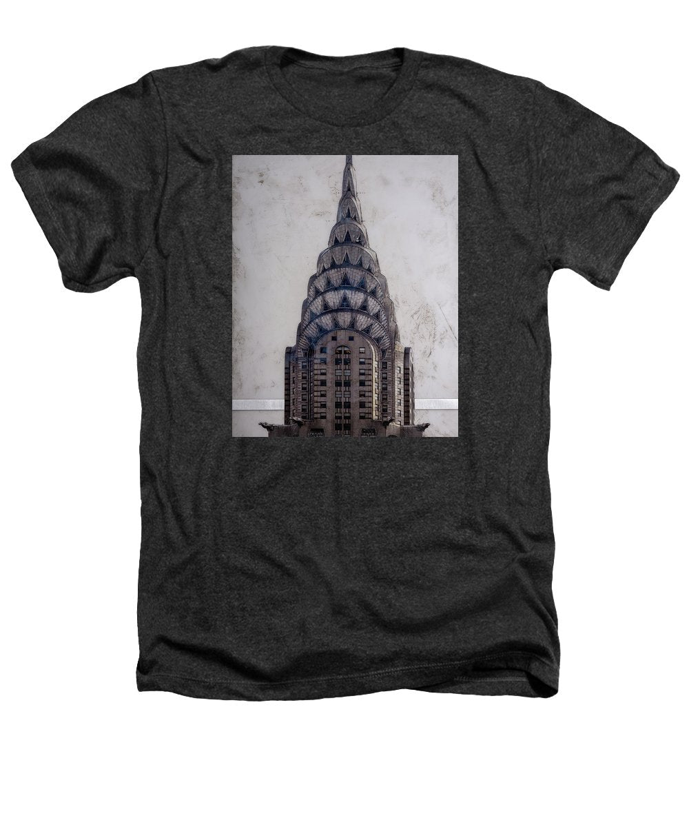 Chrysler Building - Heathers T-Shirt - SEVENART STUDIO