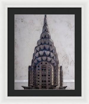 Chrysler Building - Framed Print - SEVENART STUDIO