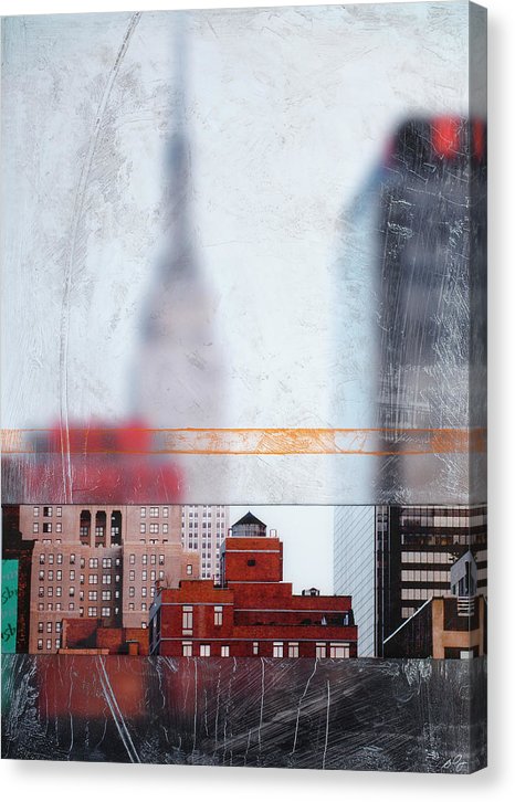 Empire State Blur - Canvas Print - SEVENART STUDIO