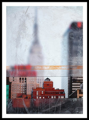 Empire State Blur - Framed Print - SEVENART STUDIO