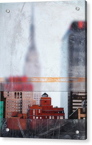 Empire State Blur - Acrylic Print - SEVENART STUDIO