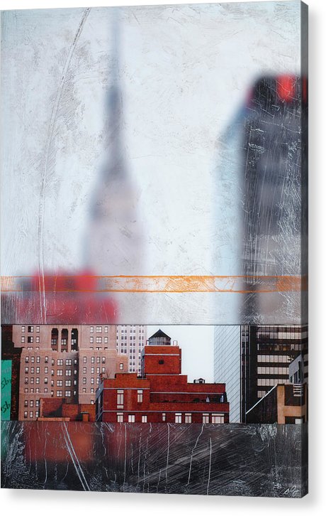 Empire State Blur - Acrylic Print - SEVENART STUDIO