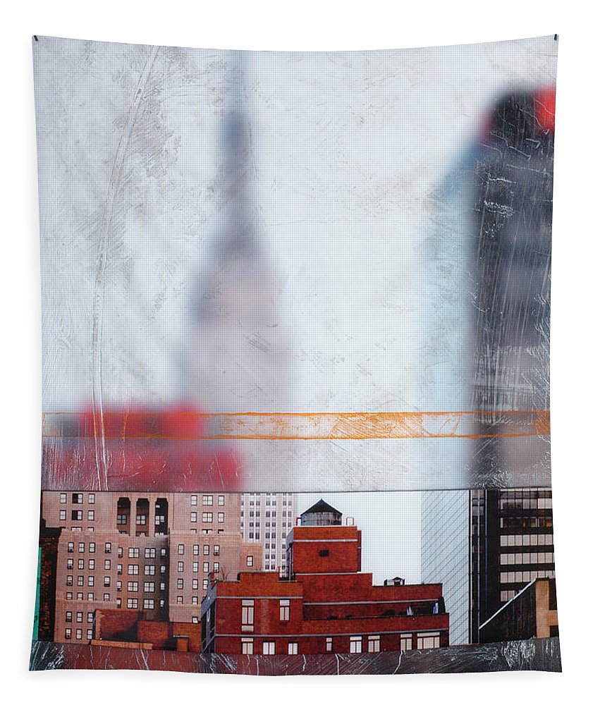 Empire State Blur - Tapestry - SEVENART STUDIO