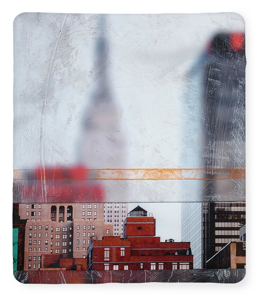 Empire State Blur - Blanket - SEVENART STUDIO