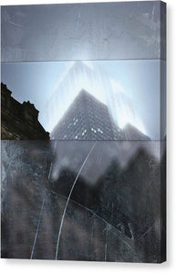 Empire State Fog - Canvas Print - SEVENART STUDIO