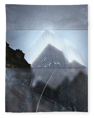 Empire State Fog - Blanket - SEVENART STUDIO