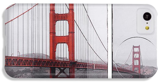 Golden Gate Red - Phone Case - SEVENART STUDIO