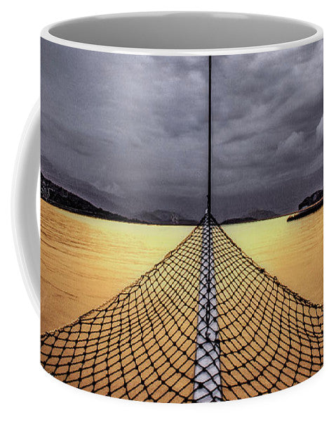 Golden Sail - Mug - SEVENART STUDIO