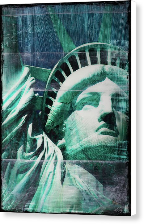 Lady Liberty - Canvas Print - SEVENART STUDIO