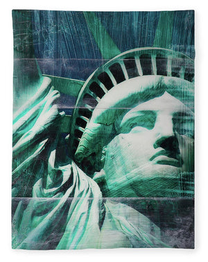 Lady Liberty - Blanket - SEVENART STUDIO