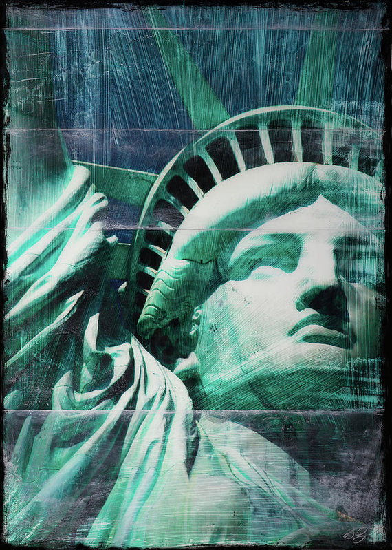 Lady Liberty - Art Print - SEVENART STUDIO