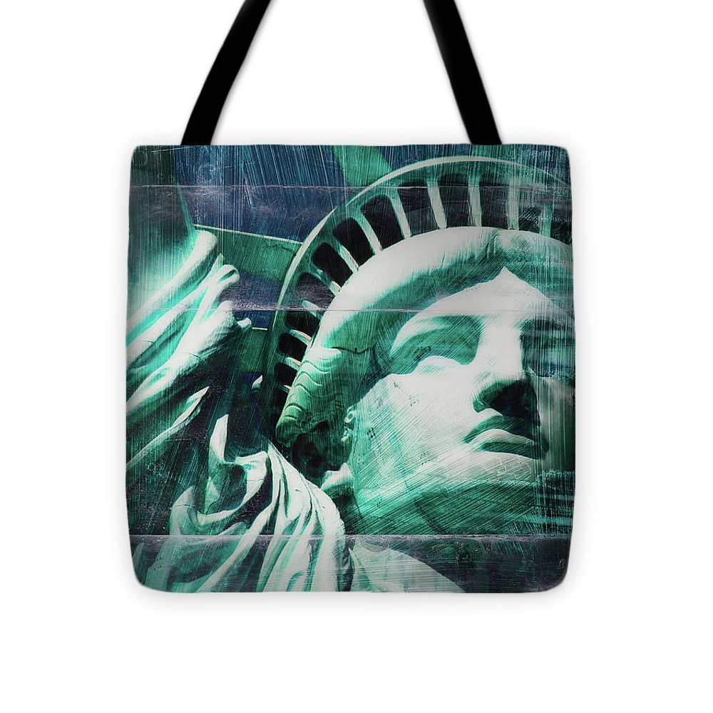 Lady Liberty - Tote Bag - SEVENART STUDIO