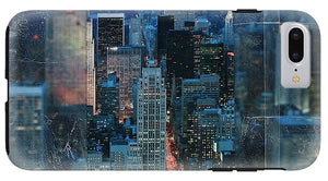 Manhattan At Night - Phone Case - SEVENART STUDIO