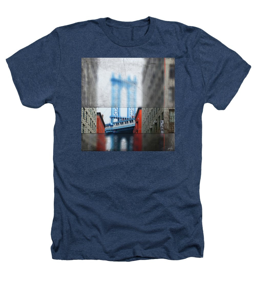 Manhattan Blur - Heathers T-Shirt - SEVENART STUDIO