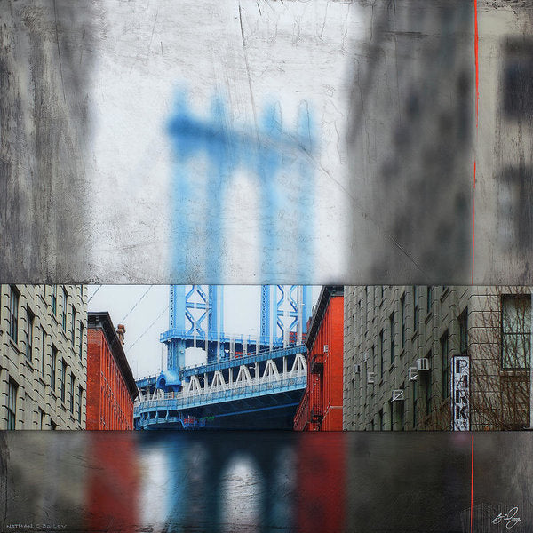 Manhattan Blur - Art Print - SEVENART STUDIO