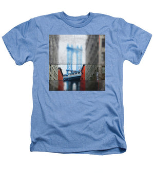 Manhattan Blur - Heathers T-Shirt - SEVENART STUDIO