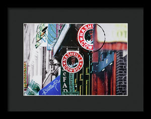 Nashville Cowboy - Framed Print - SEVENART STUDIO