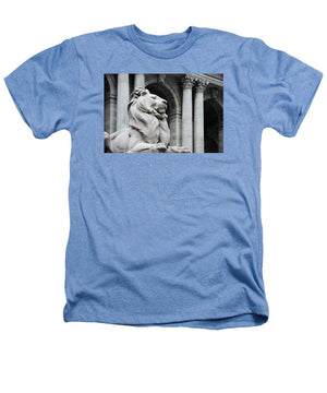 New York Lion - Heathers T-Shirt - SEVENART STUDIO
