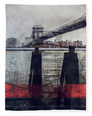 New York Pier - Blanket - SEVENART STUDIO