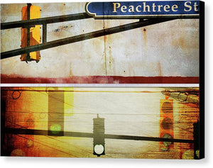 Peachtree Street - Canvas Print - SEVENART STUDIO