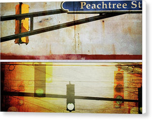 Peachtree Street - Canvas Print - SEVENART STUDIO
