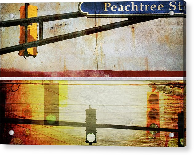 Peachtree Street - Acrylic Print - SEVENART STUDIO