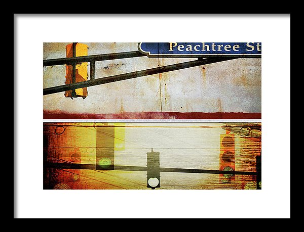 Peachtree Street - Framed Print - SEVENART STUDIO