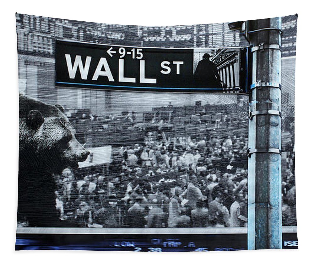 Wall Street - Tapestry - SEVENART STUDIO