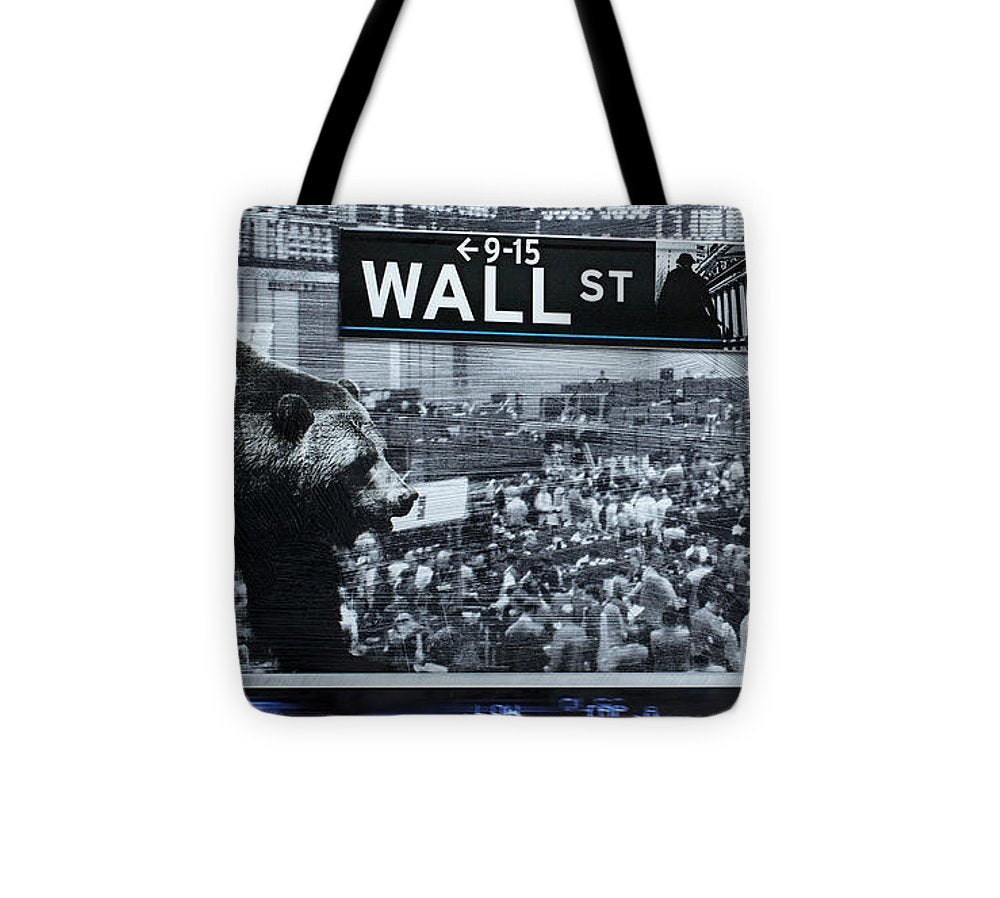 Wall Street - Tote Bag - SEVENART STUDIO