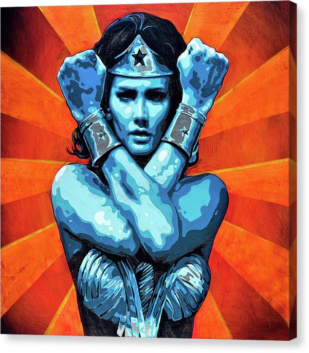 Wonder Woman I - Canvas Print - SEVENART STUDIO