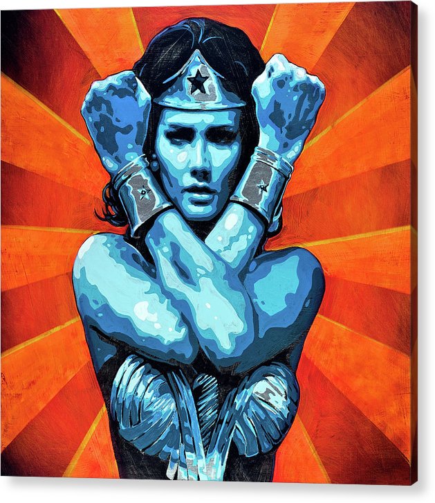 Wonder Woman I - Acrylic Print - SEVENART STUDIO