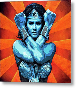 Wonder Woman I - Metal Print - SEVENART STUDIO